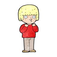 cartoon surprised man N189