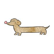 Cartoon Dachshund N5