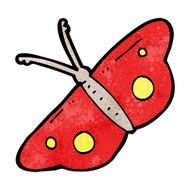 cartoon butterfly symbol N26