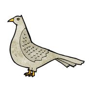 Cartoon Bird N498