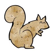 Cartoon Squirrel N48