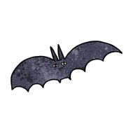 cartoon vampire bat N44