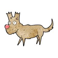 cartoon cute little dog N12