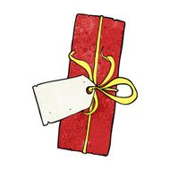 cartoon christmas present N74