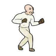 cartoon victorian boxer N9