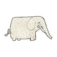 cartoon big elephant N4