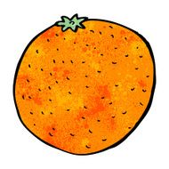 Cartoon Orange N28
