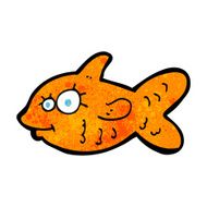 cartoon happy goldfish N8