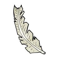 Cartoon Feather N68