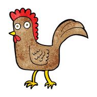 Cartoon Chicken N127