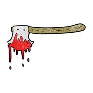 cartoon bloody axe N30