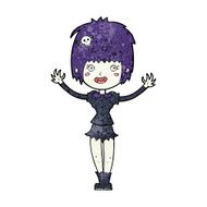 Cartoon Vampire Girl N297
