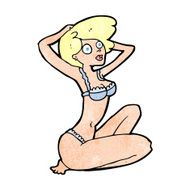 cartoon underwear model N12
