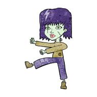 cartoon zombie girl N18