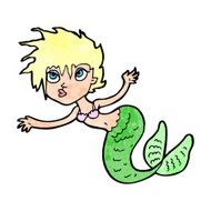 Cartoon Mermaid N85