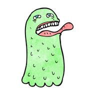 cartoon funny ghost N31