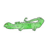 Cartoon Crocodile N108