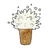 cartoon frothy beer N24