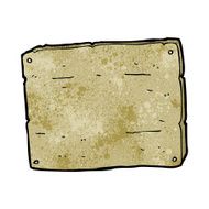 cartoon wooden board N3