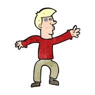 cartoon reaching man N12
