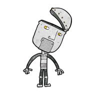 Cartoon Robot N373