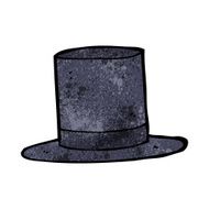 Cartoon Top Hat N23