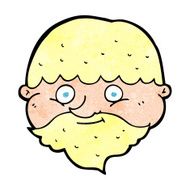 cartoon bearded man N71