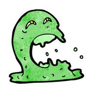 cartoon gross ghost N67