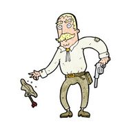 cartoon wild west cowboy N12