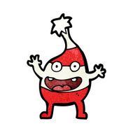 cartoon funny christmas creature N39