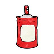 cartoon spray can N116