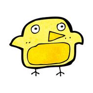 Cartoon Bird N503