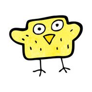 Cartoon Bird N504