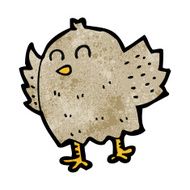 Cartoon Bird N505