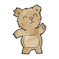 cartoon teddy bear N349