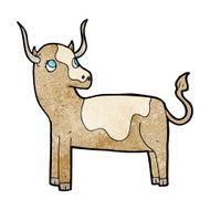 Cartoon Cow N118