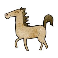 Cartoon Horse N93