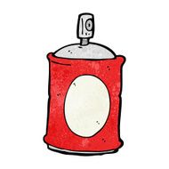 cartoon spray can N118