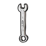 cartoon spanner N46