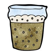 cartoon glass of beer N26