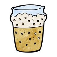 cartoon glass of beer N27