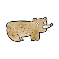 funny cartoon bear N81