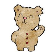 cartoon teddy bear N350