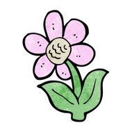 cartoon flower N570