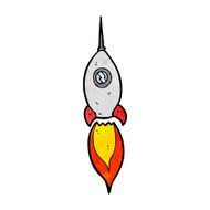 Cartoon Spaceship N66