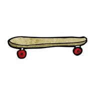 Cartoon Skateboard N91