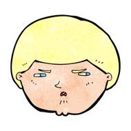 cartoon annoyed man N101