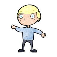 cartoon waving man N90