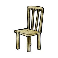 cartoon old chair N34
