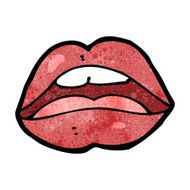 open mouth cartoon symbol N4